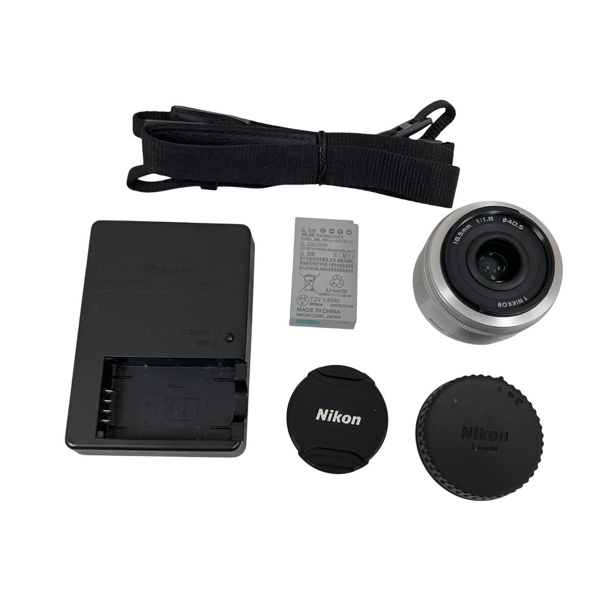 Nikon 1 J5 NIKKOR 18.5mm ミラーレス 一眼レフ カメラ レンズ セット