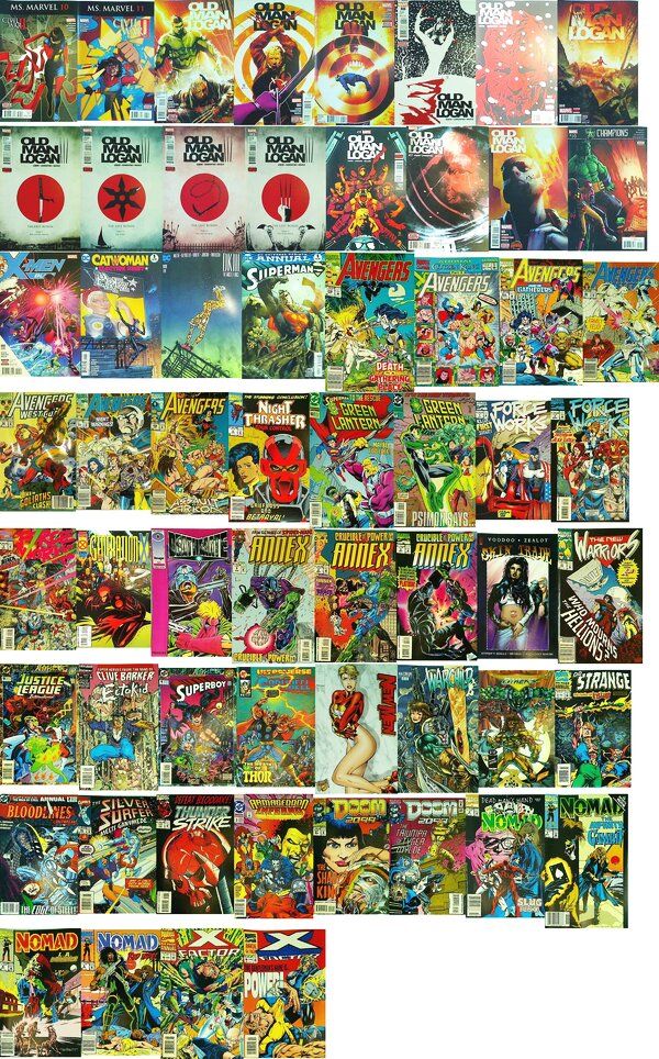 アメコミ　まとめ売り　20冊 アメコミ まとめ売り 大量 リーフ 60冊程度 80サイズ - メルカリ