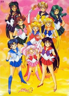 中古】ポスター(アニメ) B2ポスター セーラー戦士集合 「CD 美少女戦士