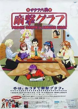 中古】ポスター（アニメ） B2販促ポスター 「SSソフト サクラ大戦 帝撃