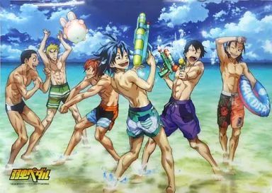 中古】ポスター(アニメ) [単品] 描き下ろしB3クリアポスター 集合(水着