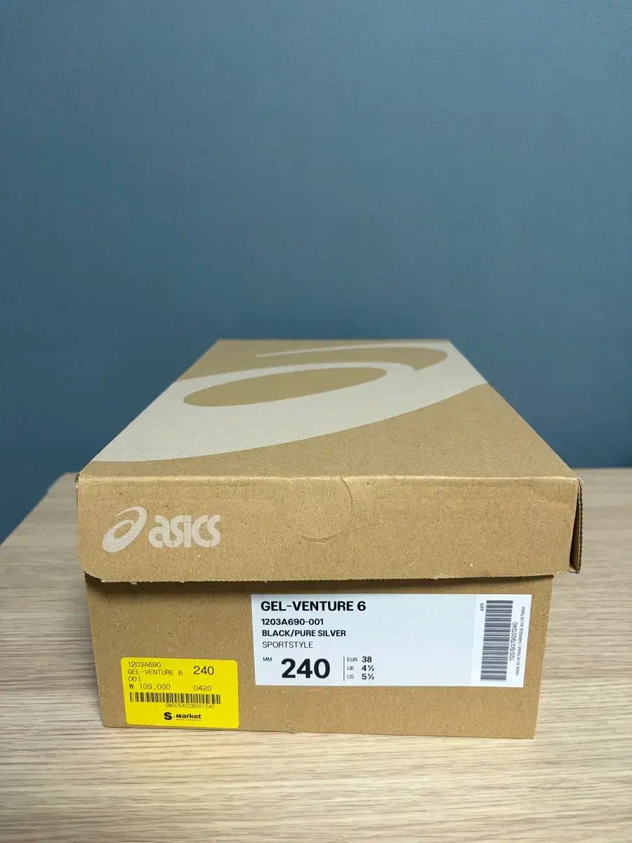 アシックス ゲルベンチャー6 トレイル ブラック 240 登山靴 トレッキングシューズ アウトドアシューズ