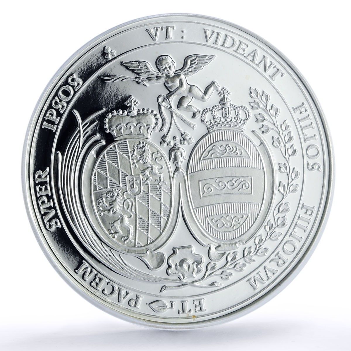 ドイツ バイエルン 1グルデン 結婚 1685年 再鋳造 SP 67 PCGS 銀貨