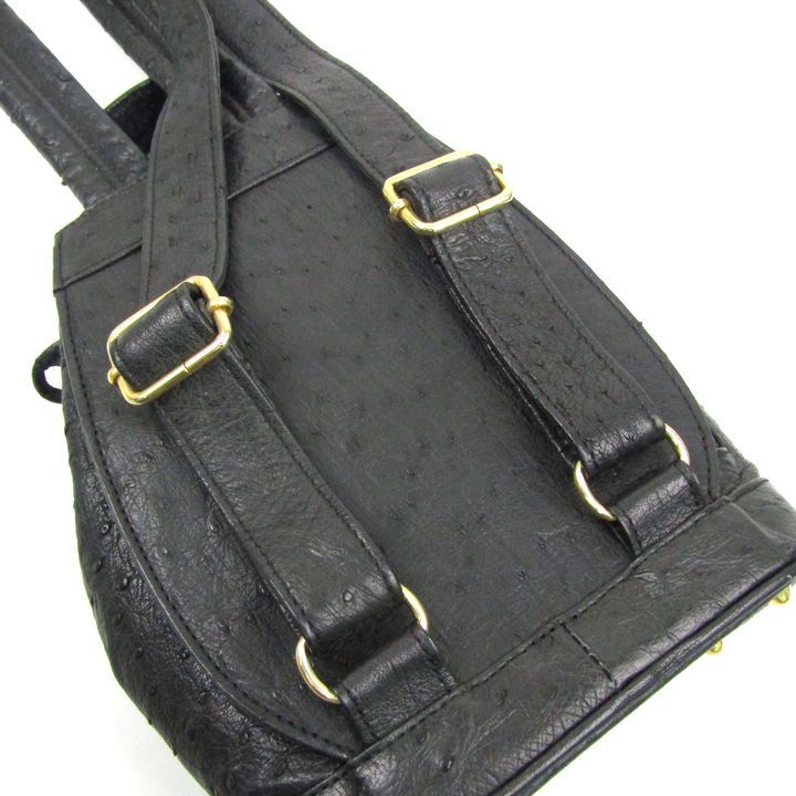 ジャンフランコフェラーリ オーストリッチ レザー 本革 イタリア製 鞄