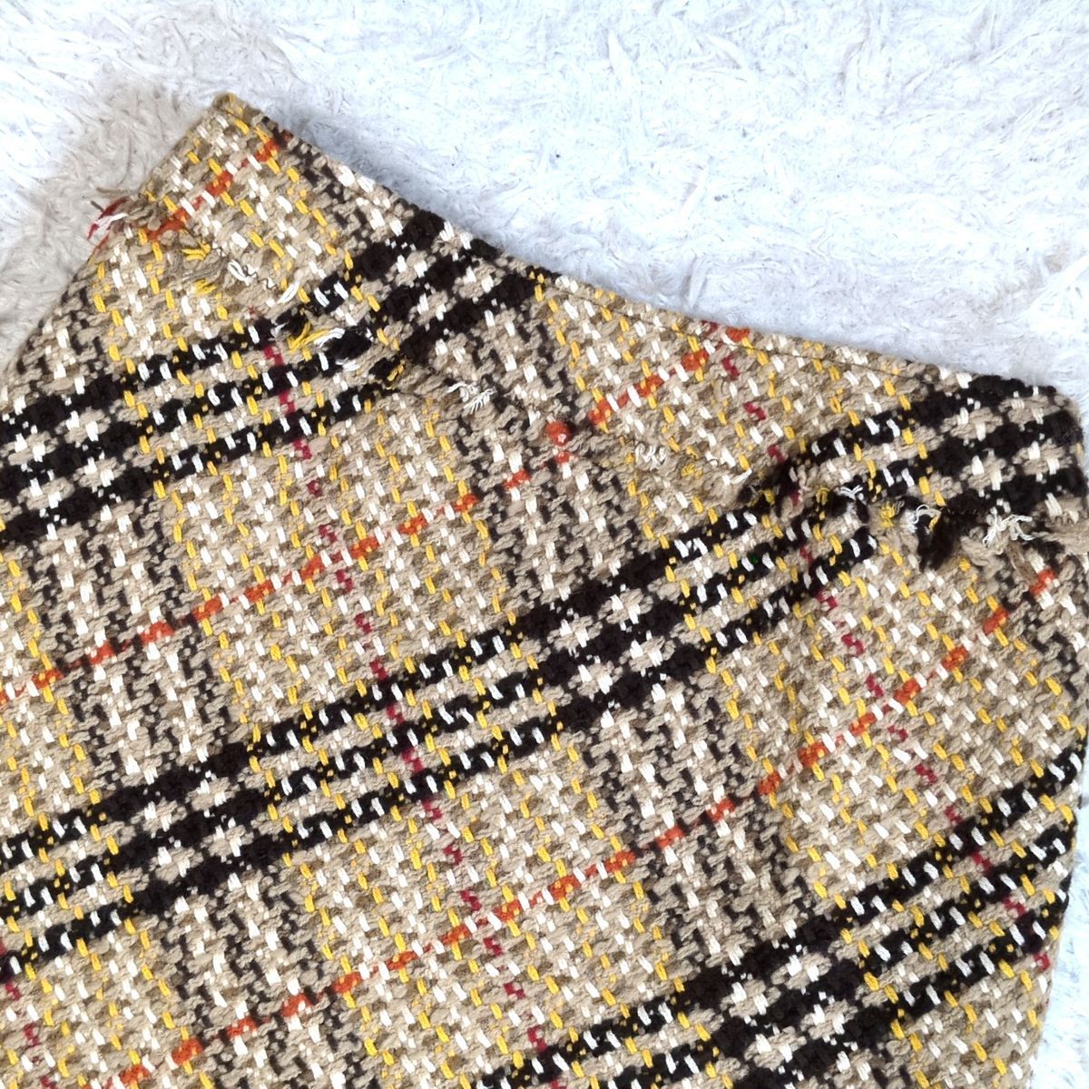 未使用級✨ BURBERRY LONDON バーバリーロンドン カシミヤアンゴラ