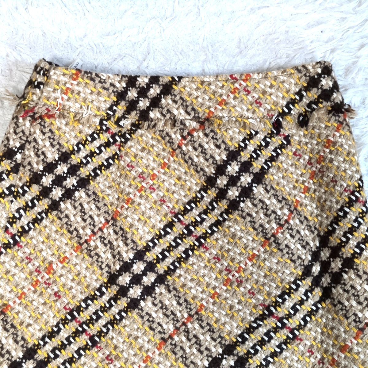 未使用級✨ BURBERRY LONDON バーバリーロンドン カシミヤアンゴラ