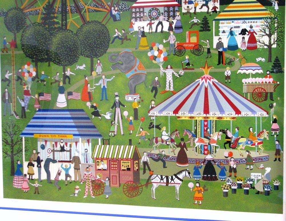 真作 ジェーン・ウースター・スコット Jane Wooster Scott リトグラフ