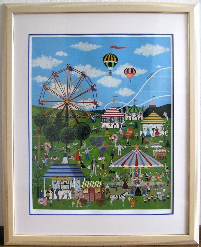 真作 ジェーン・ウースター・スコット Jane Wooster Scott リトグラフ