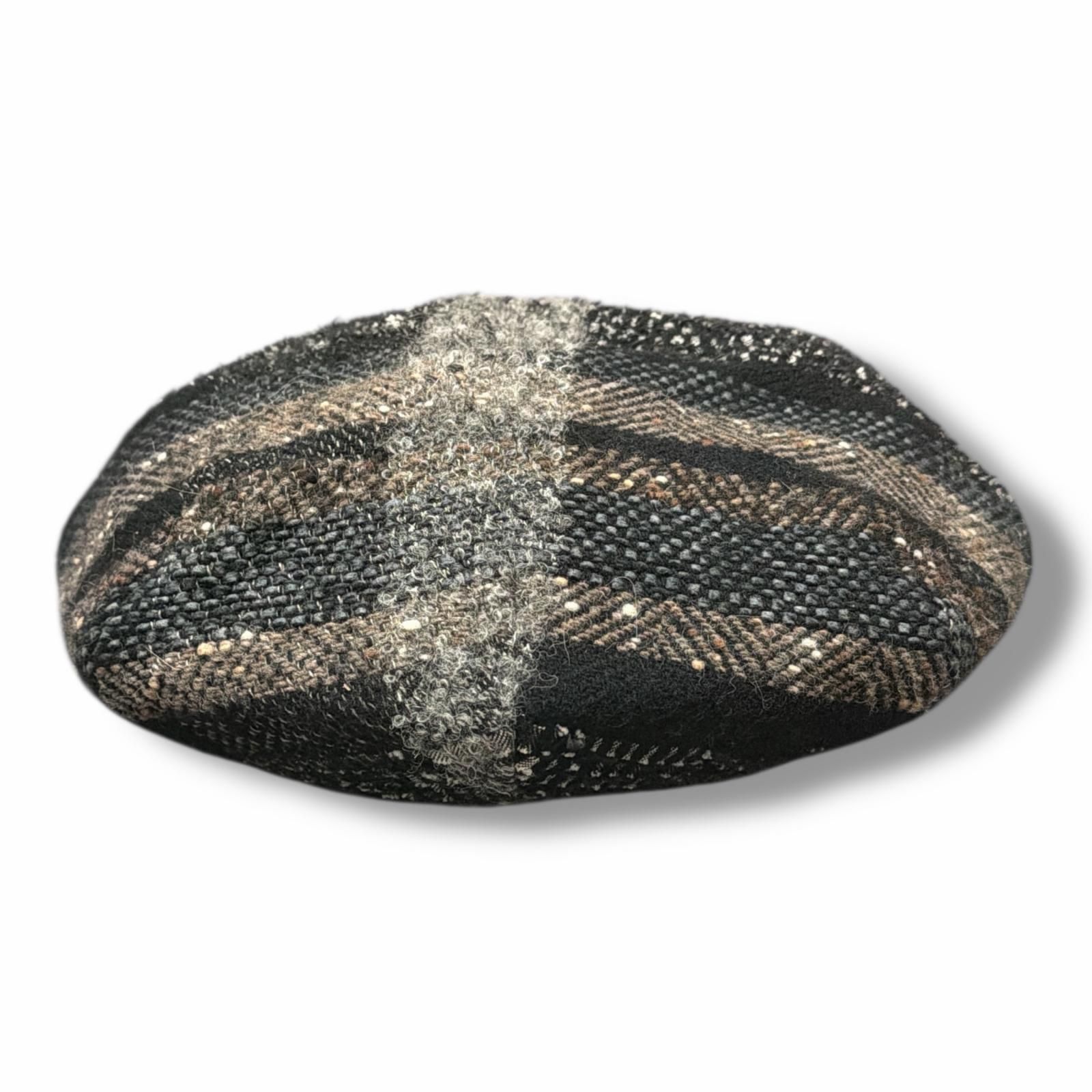 Yohji Yamamoto POUR HOMME Beret ベレー帽 帽子 ヨウジヤマモトプールオム HR H 12 114 グレー 4 3397 M