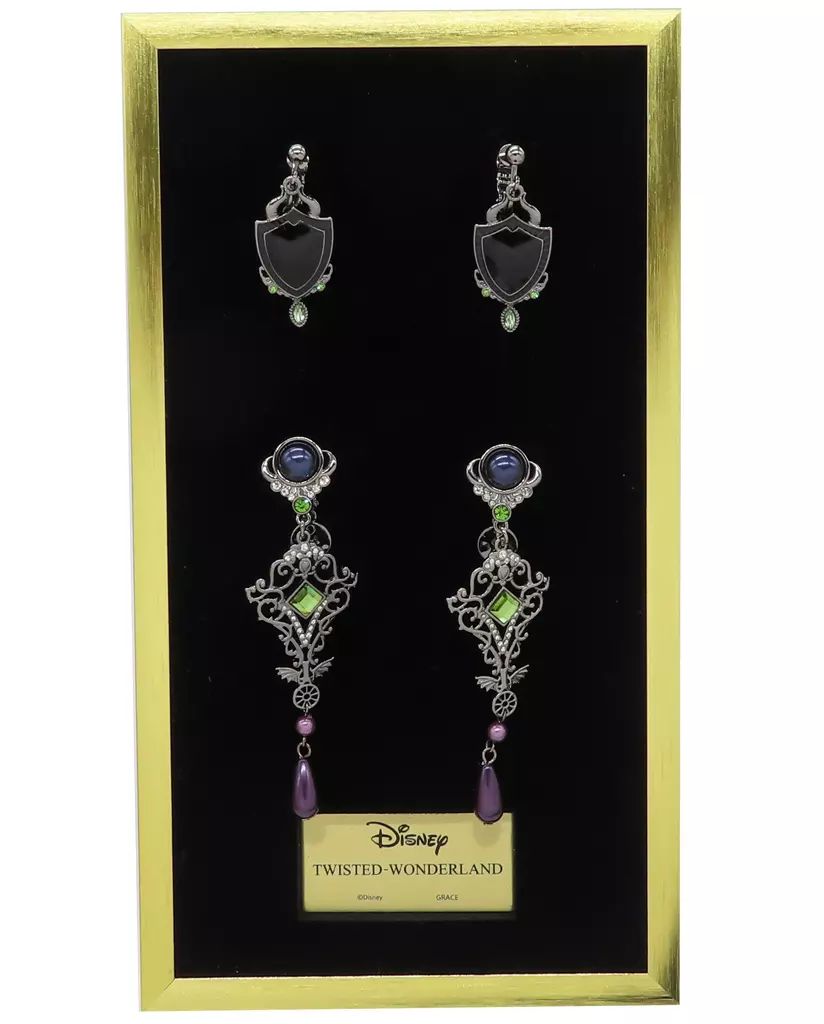 銀製品 指輪 ディアソムニア寮 アイコニック イヤオブジェ コンプリートセット イヤリング ディズニー ツイステッドワンダーランド×MAYLA