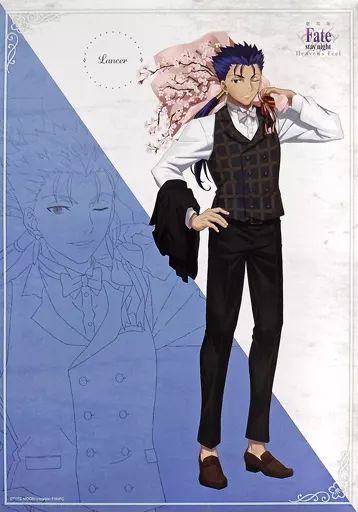 ポスター B 2ポスター ランサー 劇場版 Fate stay night Heaven’s Feel III.spring song×ufotable DINING コラボレーションダイニング 第四期 お楽しみくじ Wチャンス賞