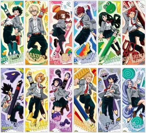 中古】ポスター 全12種セット 「僕のヒーローアカデミア キャラポス