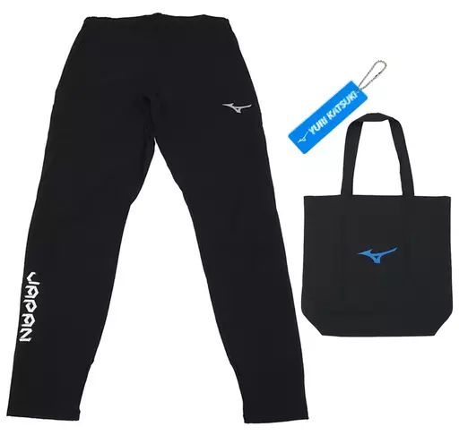 衣類 勝生勇利 オーセンティックテックシールドパンツ 2021-22勝生勇利モデル ブラック 2 XLサイズ ユーリ!!! on ICE×MIZUNO