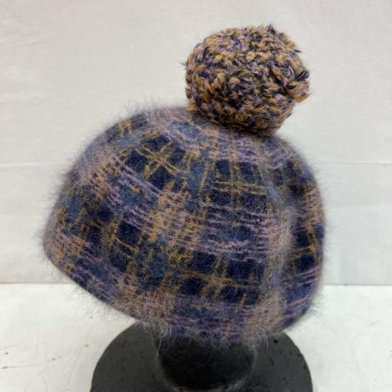 ヴィヴィアンウエストウッド オーブ アンゴラ ベレー帽 ニット帽