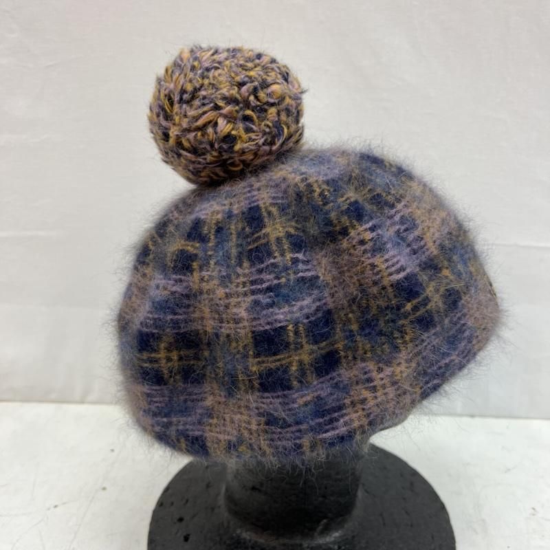 ヴィヴィアンウエストウッド オーブ アンゴラ ベレー帽 ニット帽