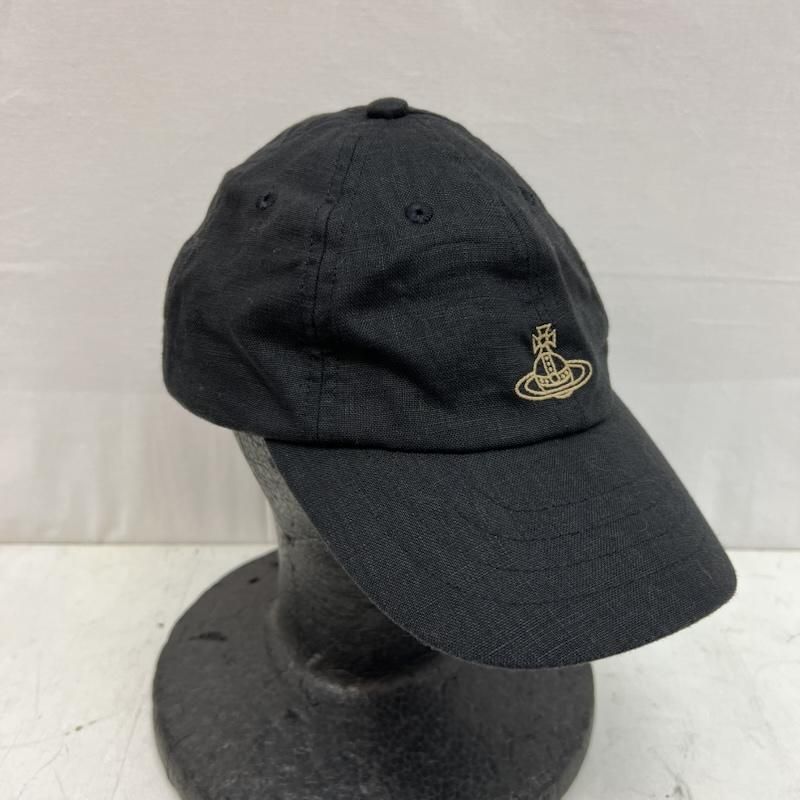 ヴィヴィアンウエストウッド オーブ 刺繍 リネン キャップ レディース 表記無し ISItems 古着