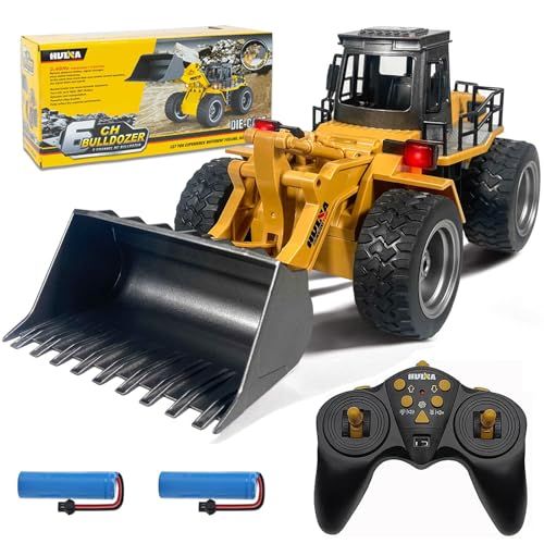 ラジコンカー こども向け パワーショベル 重機ラジコン RC建設おもちゃ 車 室内遊び 男の子 プレゼント 子供 贈り物 ブルドーザー 重機合金版 0927 f 431