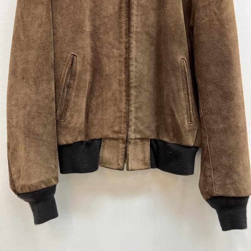 ショット 327 USA製 スエードレザー ボンバージャケット ヴィンテージ