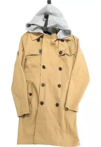 衣類 桐生戦兎 フード付きトレンチコート ブラウン グレー Mサイズ 仮面ライダービルド