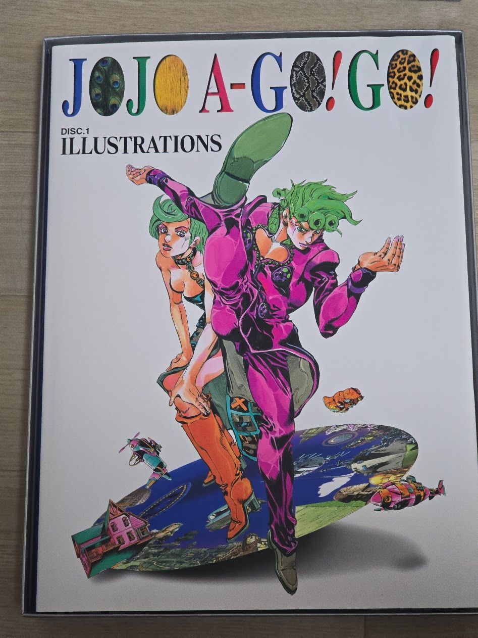 本 【画集】 JOJO A-GO! GO! 荒木飛呂彦