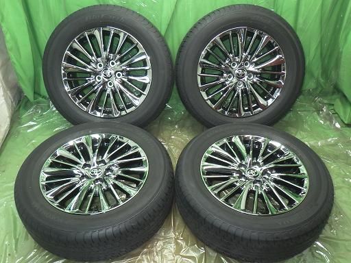 中古】YOKOHAMA 21年製 30アルファードエグゼクティブラウンジ純正 17