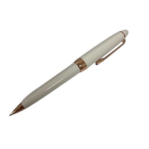 文房具・事務用品 シャープペン 白 ゴールド