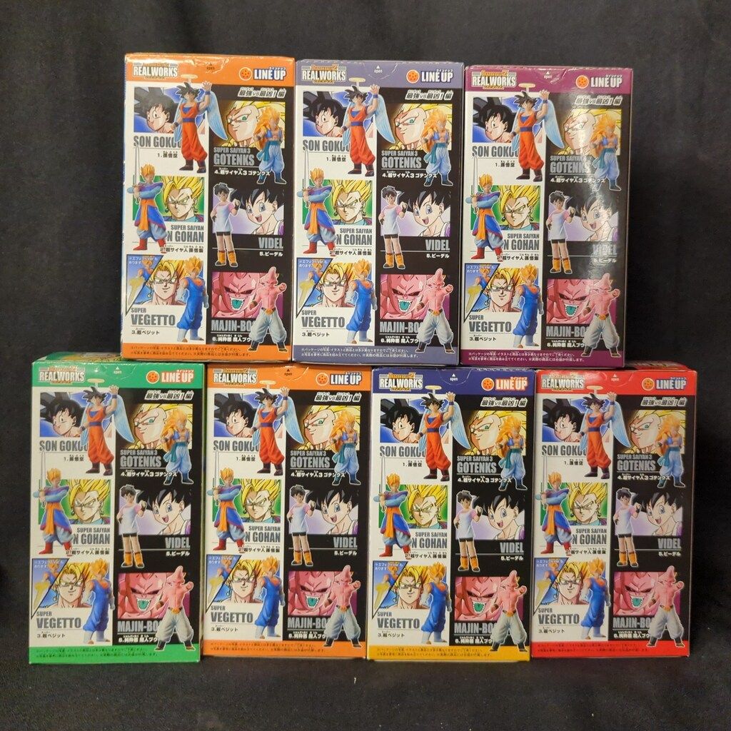 バンダイ リアルワークス 最強vs最凶編 ドラゴンボール改 全7種セット 547316