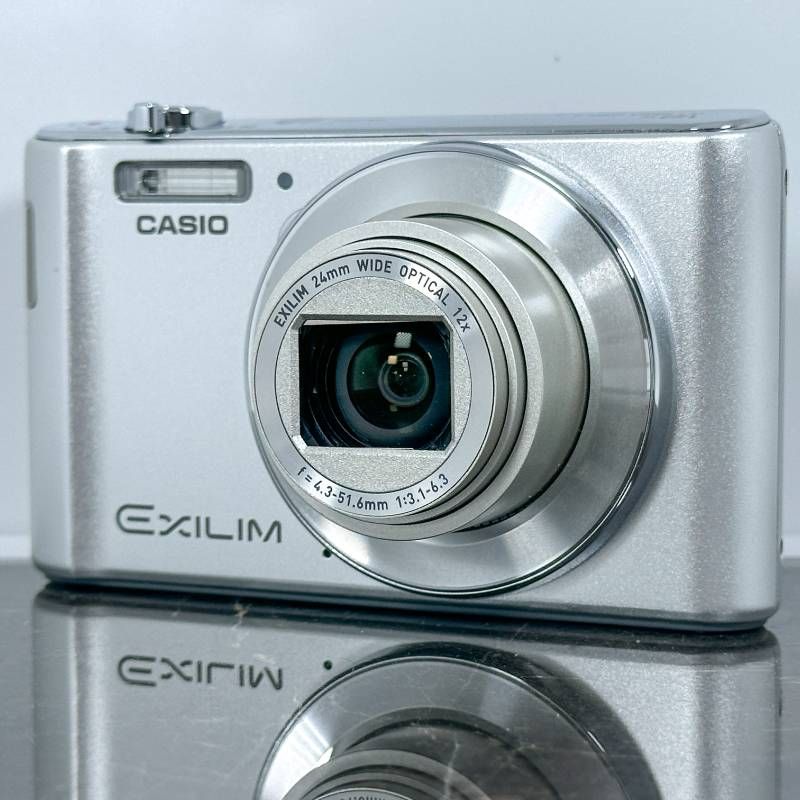 美品】CASIO EXILIM EX-ZS240 シルバー 1610万画素 光学12倍ズーム 25