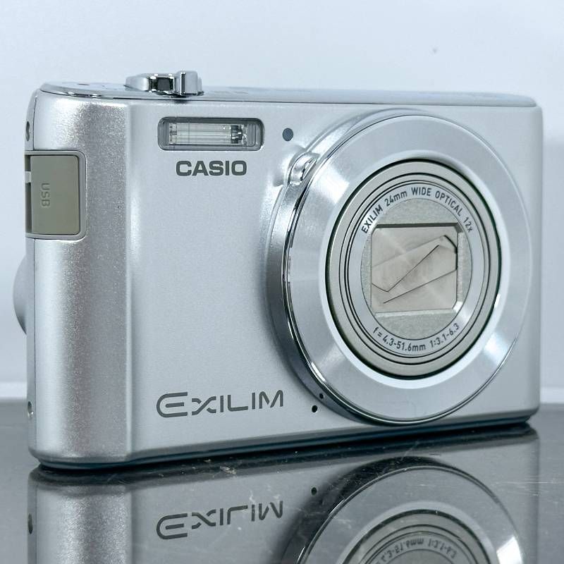 美品】CASIO EXILIM EX-ZS240 シルバー 1610万画素 光学12倍ズーム 25
