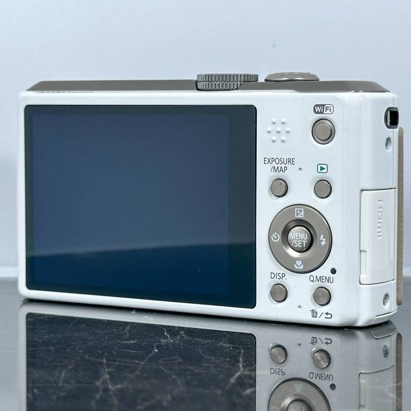 美品】Panasonic LUMIX DMC-TZ40 ホワイト 1810万画素 20倍ズーム