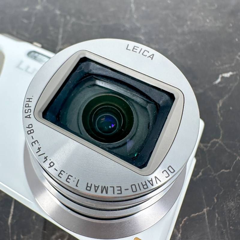 美品】Panasonic LUMIX DMC-TZ40 ホワイト 1810万画素 20倍ズーム