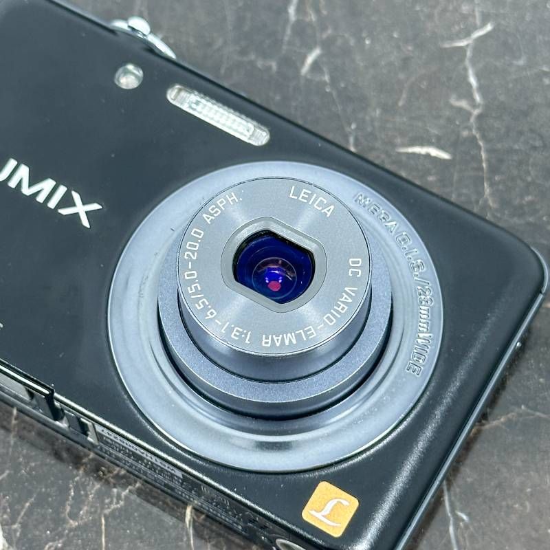 美品】Panasonic LUMIX DMC-FH7 ブラック パナソニック ルミックス
