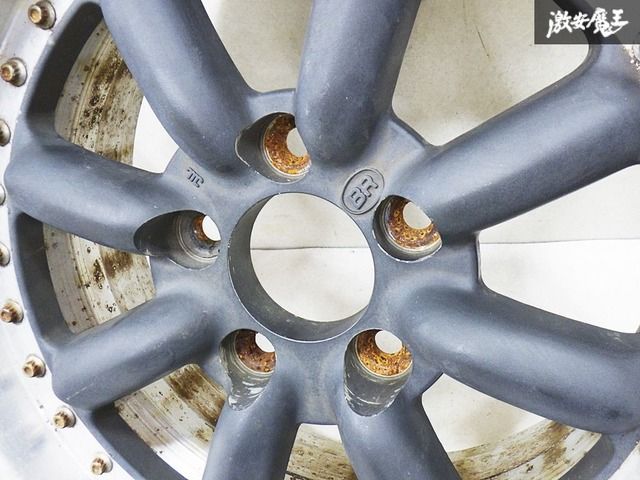 BR ブラックレーシング エイトスポーク 15インチ 7.5J +24 5穴 PCD114