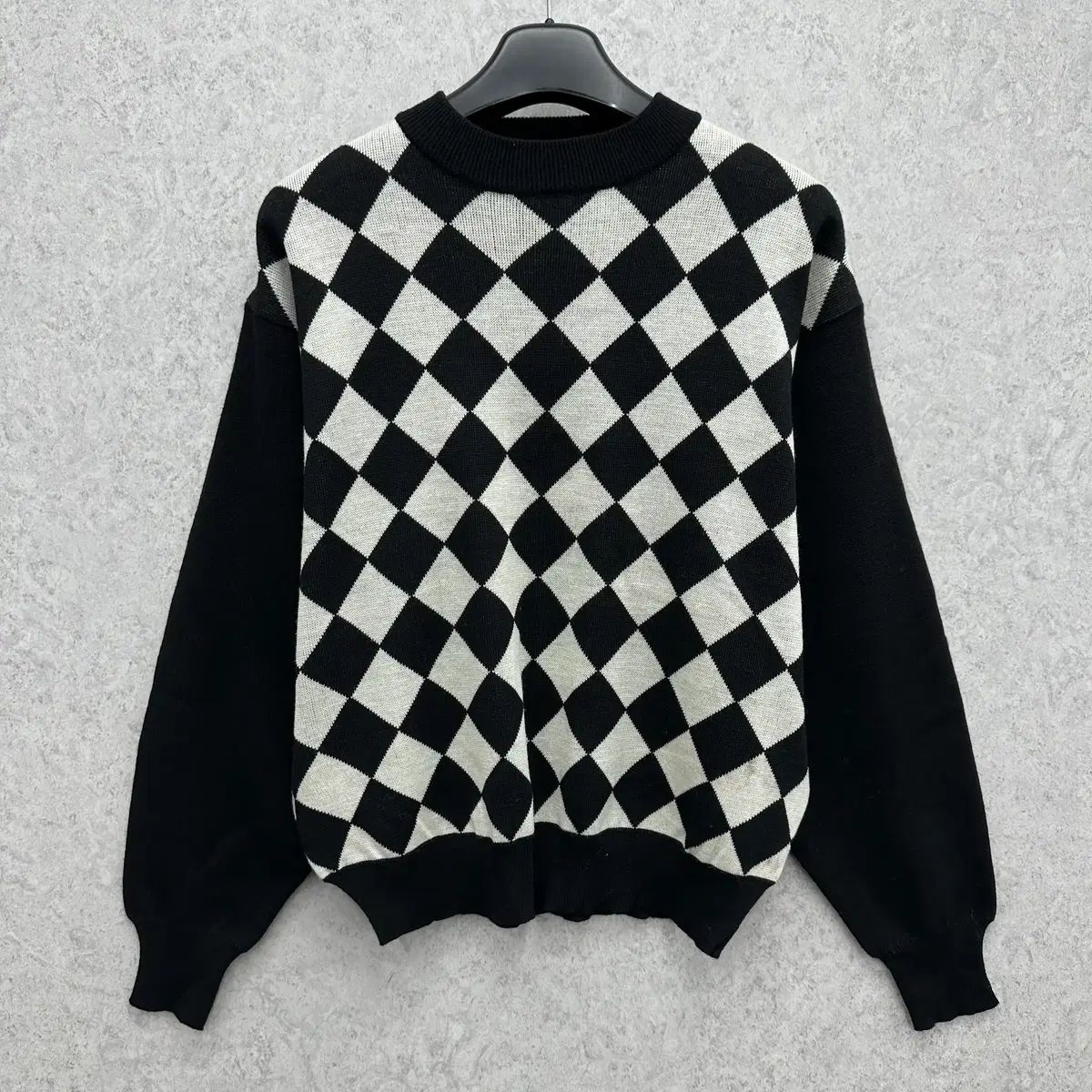 PORT BY ARK 購入 ドライバーズニット Fサイズ ウール ブラック