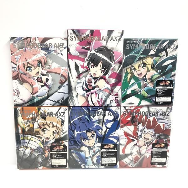 中古】戦姫絶唱シンフォギアAXZ 全6巻ｾｯﾄ(初回限定版)/BD＆DVD(混成