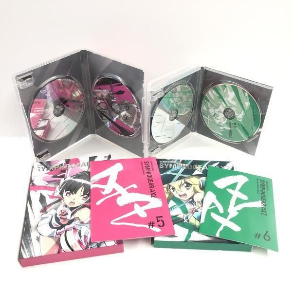 中古】戦姫絶唱シンフォギアAXZ 全6巻ｾｯﾄ(初回限定版)/BD＆DVD(混成