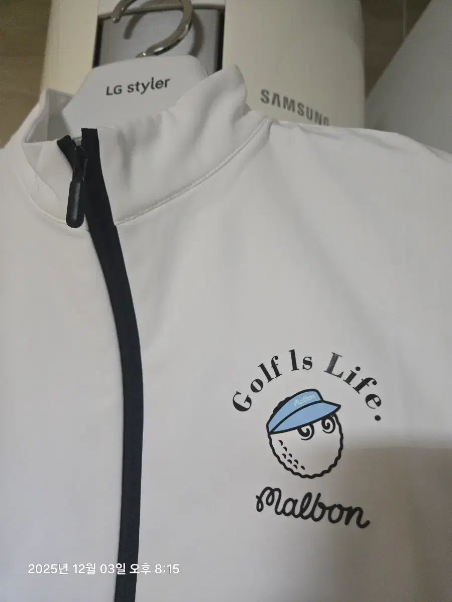 マルボンゴルフ 白 ウィンドブレーカー ジャケット レディース