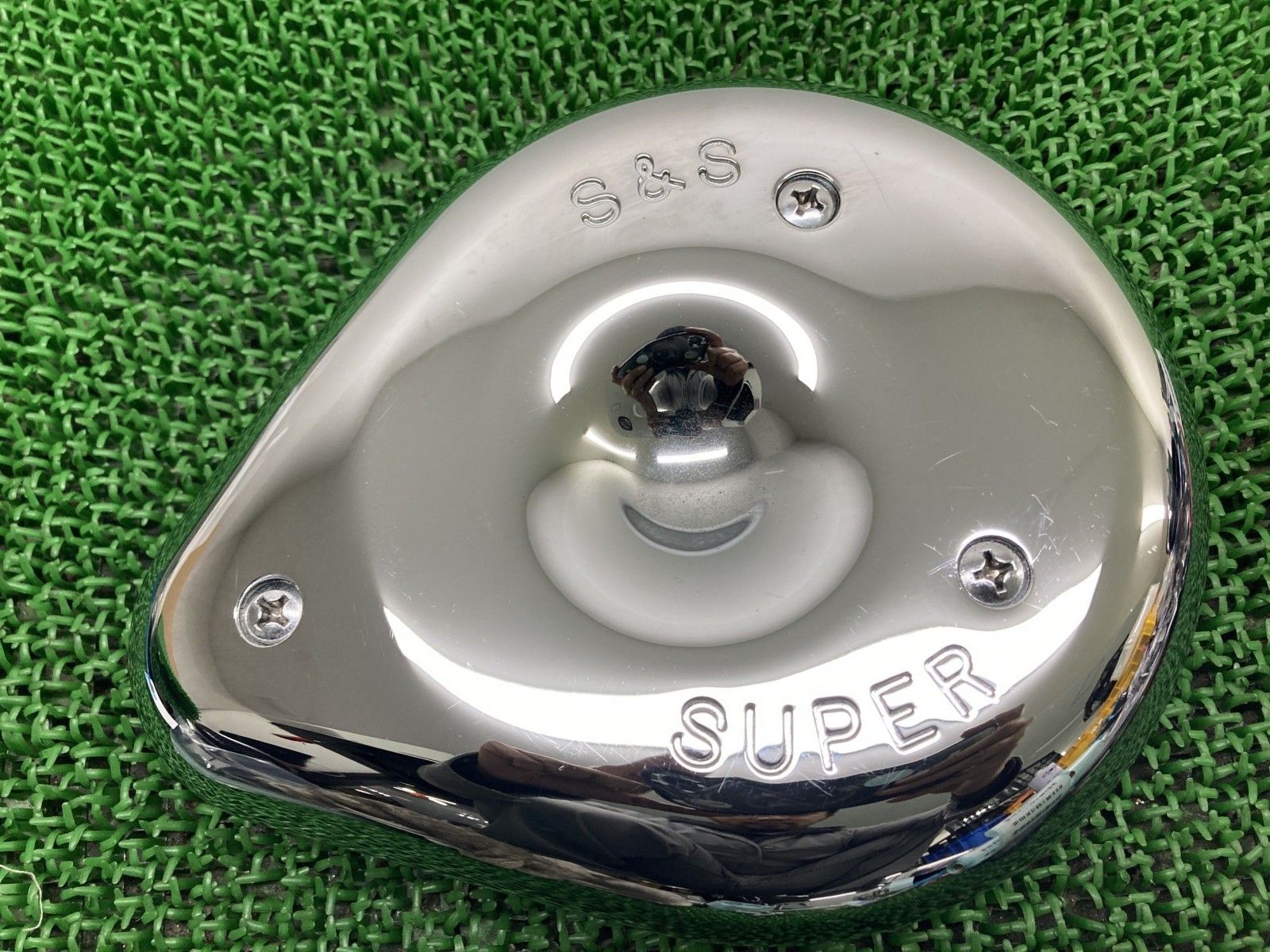 S S製ハーレー エアクリーナーカバー 17 0078 社外 93 99年ビッグクツイン 91年以降スポーツスター ティアドロップ lP