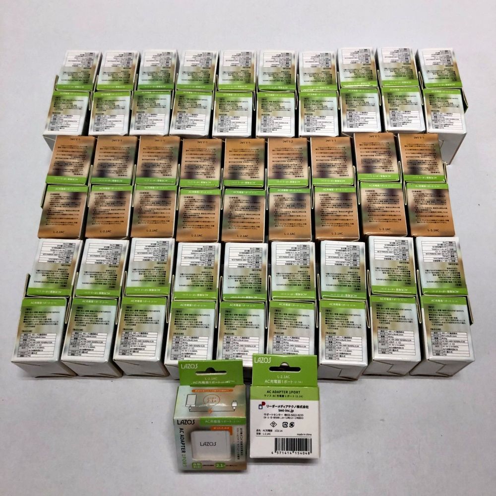 55 Lazos 1口 AC 充電アダプター 2 1 A 58点セット UHS I CLASS 10