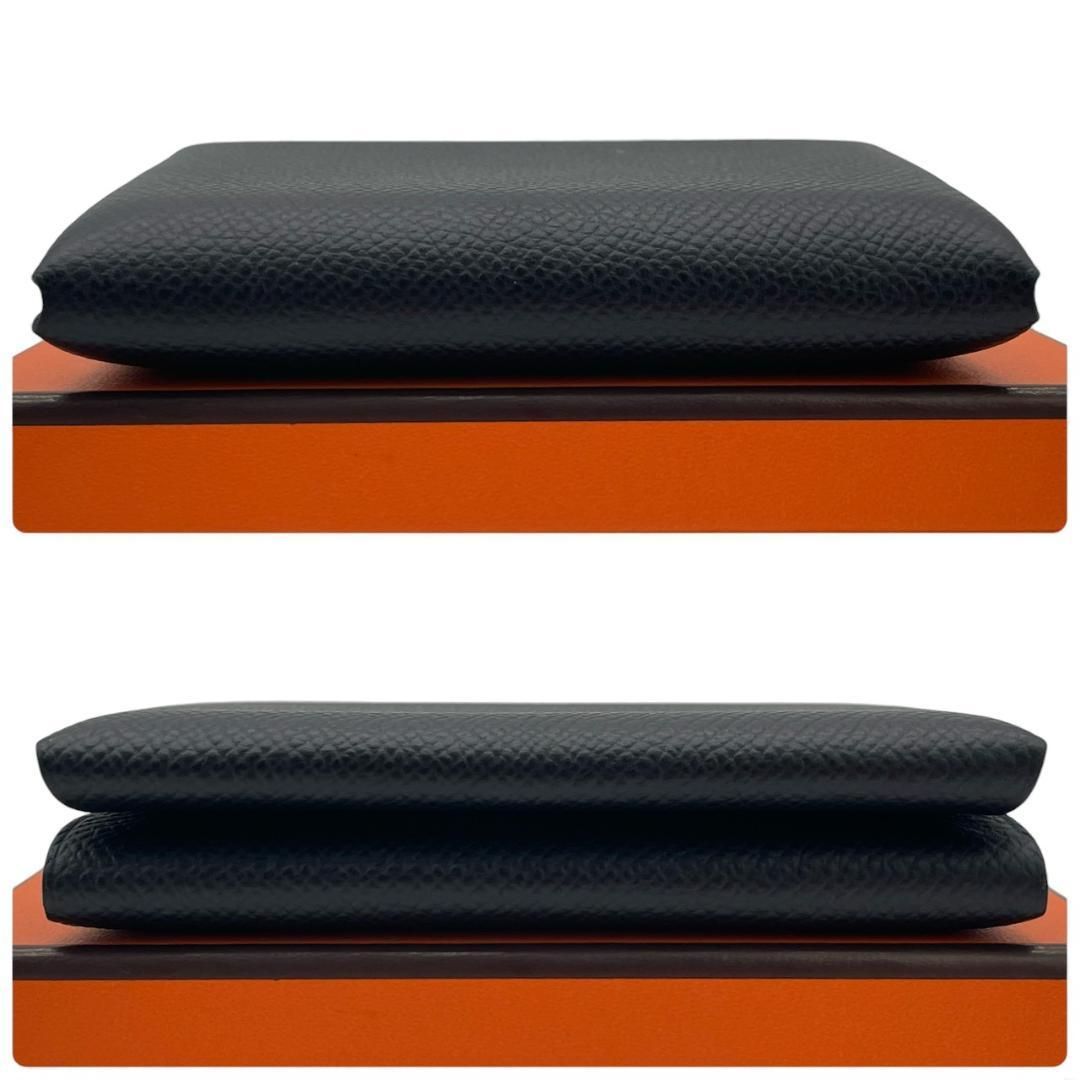 新品未使用】エルメス HERMES ヴォーエプソン カルヴィ デュオ コイン