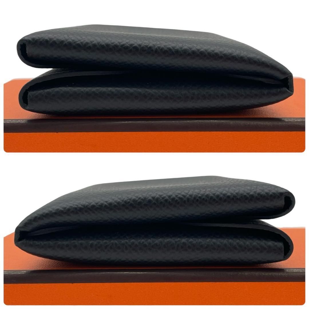 新品未使用】エルメス HERMES ヴォーエプソン カルヴィ デュオ コイン