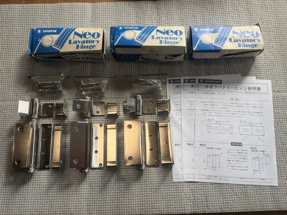SPARTAN ネオラバトリーヒンジ S 1770 SUS 304 左右兼用 訳有り