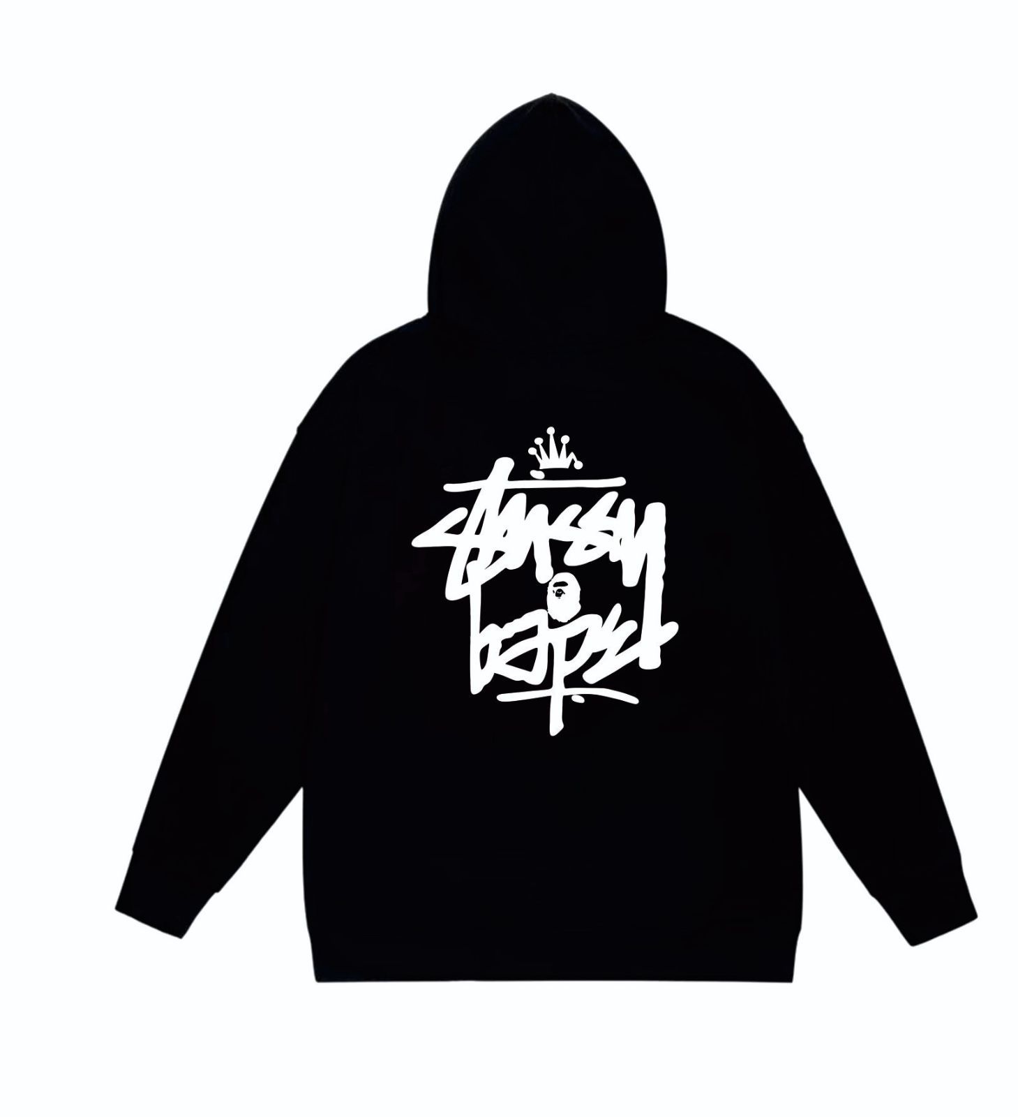 人気 新品未使用 A BATHING APE Stussy パーカースウェット 男女兼用