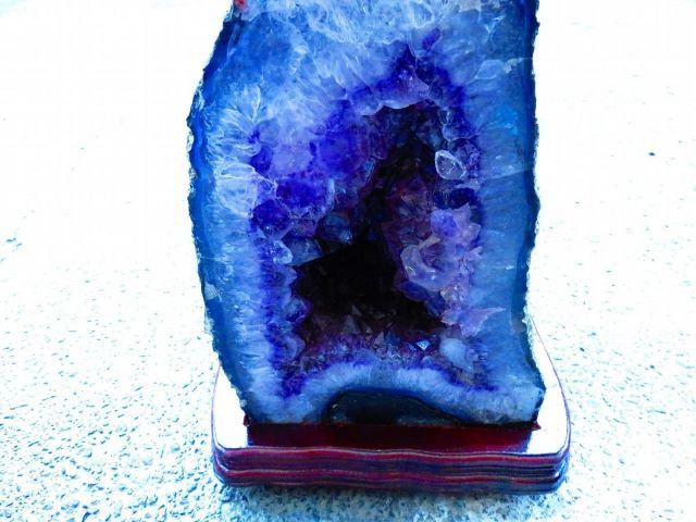 超強パワー 濃い濃い超迫力 品 ウルグアイ産 天然水晶宝石 アメジストドーム超巨大22 5 kg tr 34595