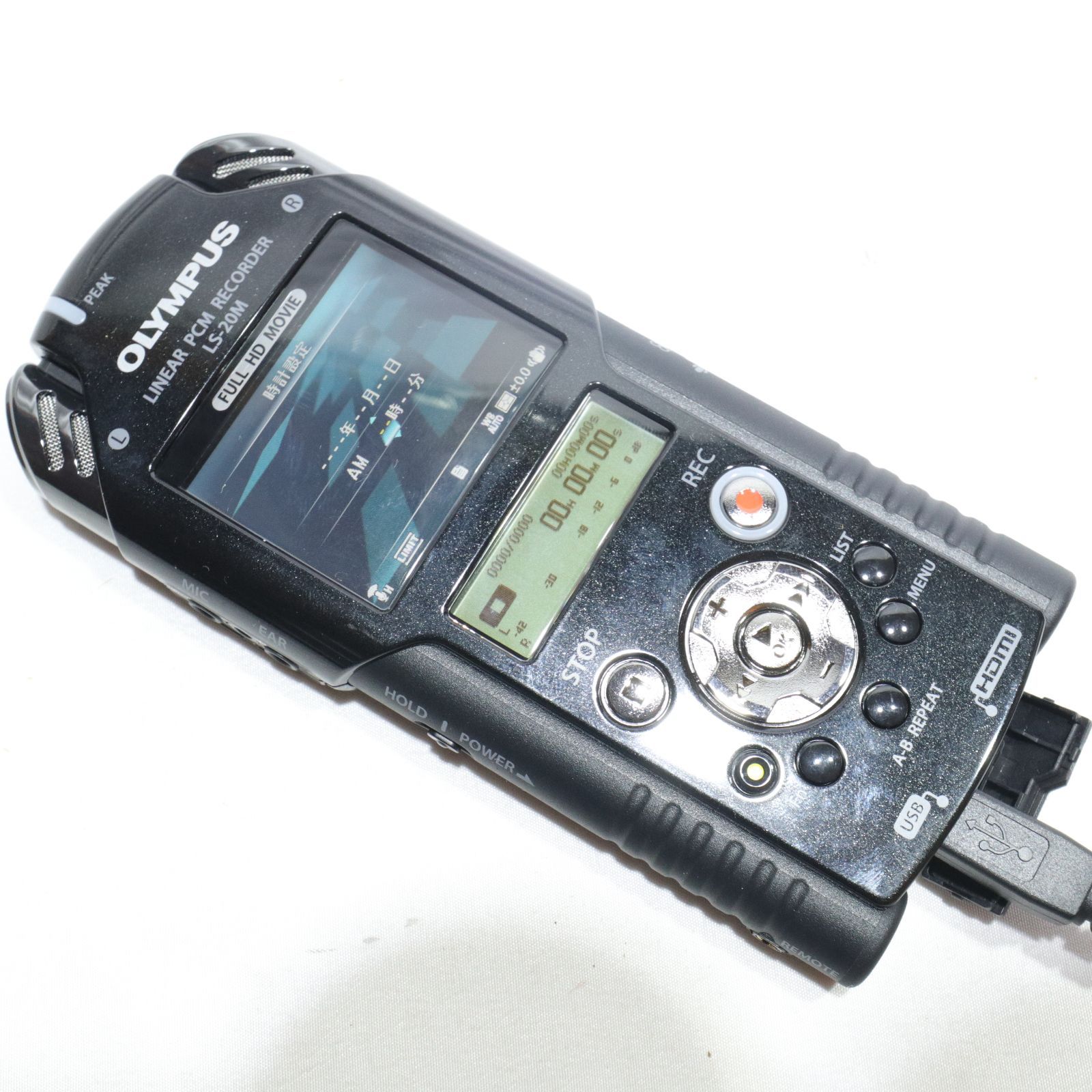 動作確認済/バッテリー新品】OLYMPUS/オリンパス リニアPCMレコーダー