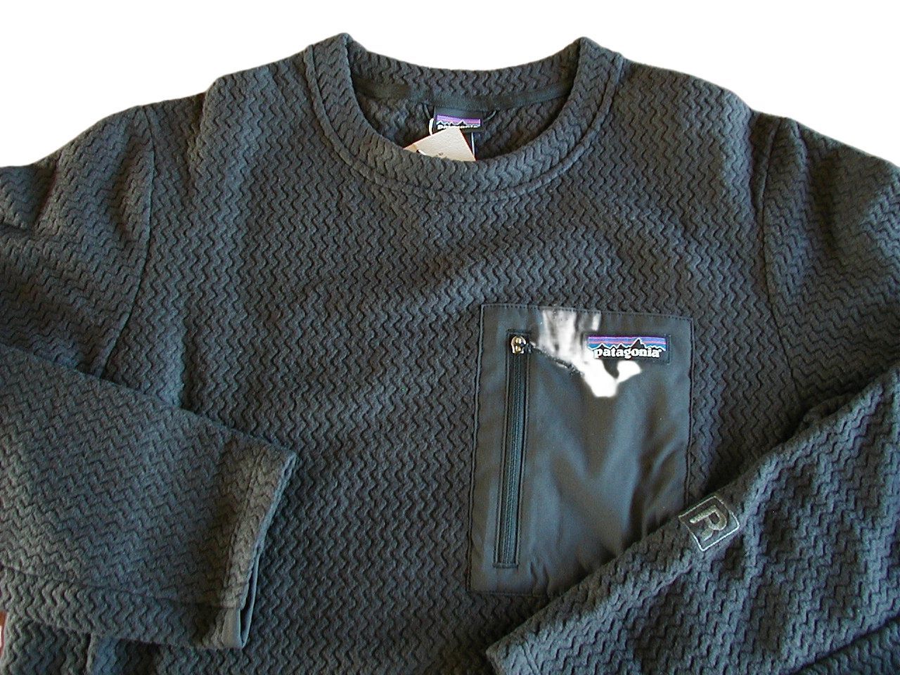 S パタゴニア Ｍ’s R 1 エア クルー patagonia Black BLK