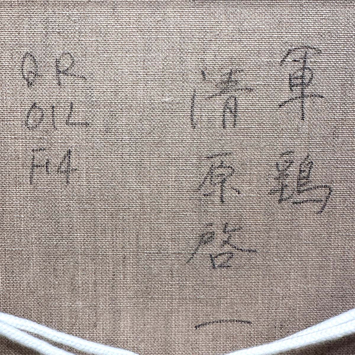 清原啓一 軍鶏 油彩4号 動物画 鳥 戦いを内に秘した静と闘争を描く 日