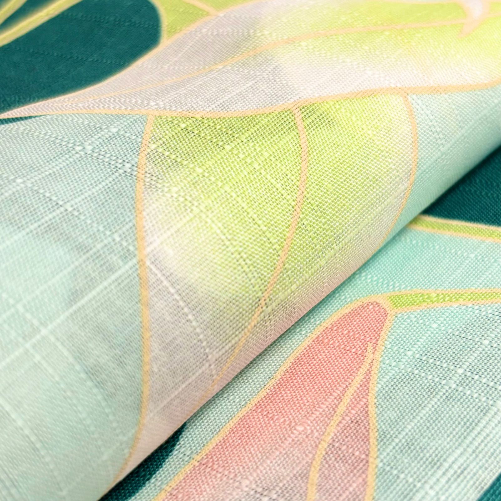 大人のゆかた◇新品！高級浴衣4点セット◎プレタ浴衣・単帯・帯〆