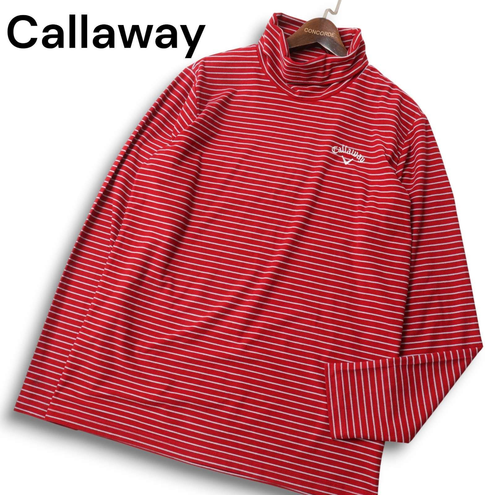 Callaway キャロウェイ ゴルフ ストレッチ フリース☆ ロゴ ボーダー