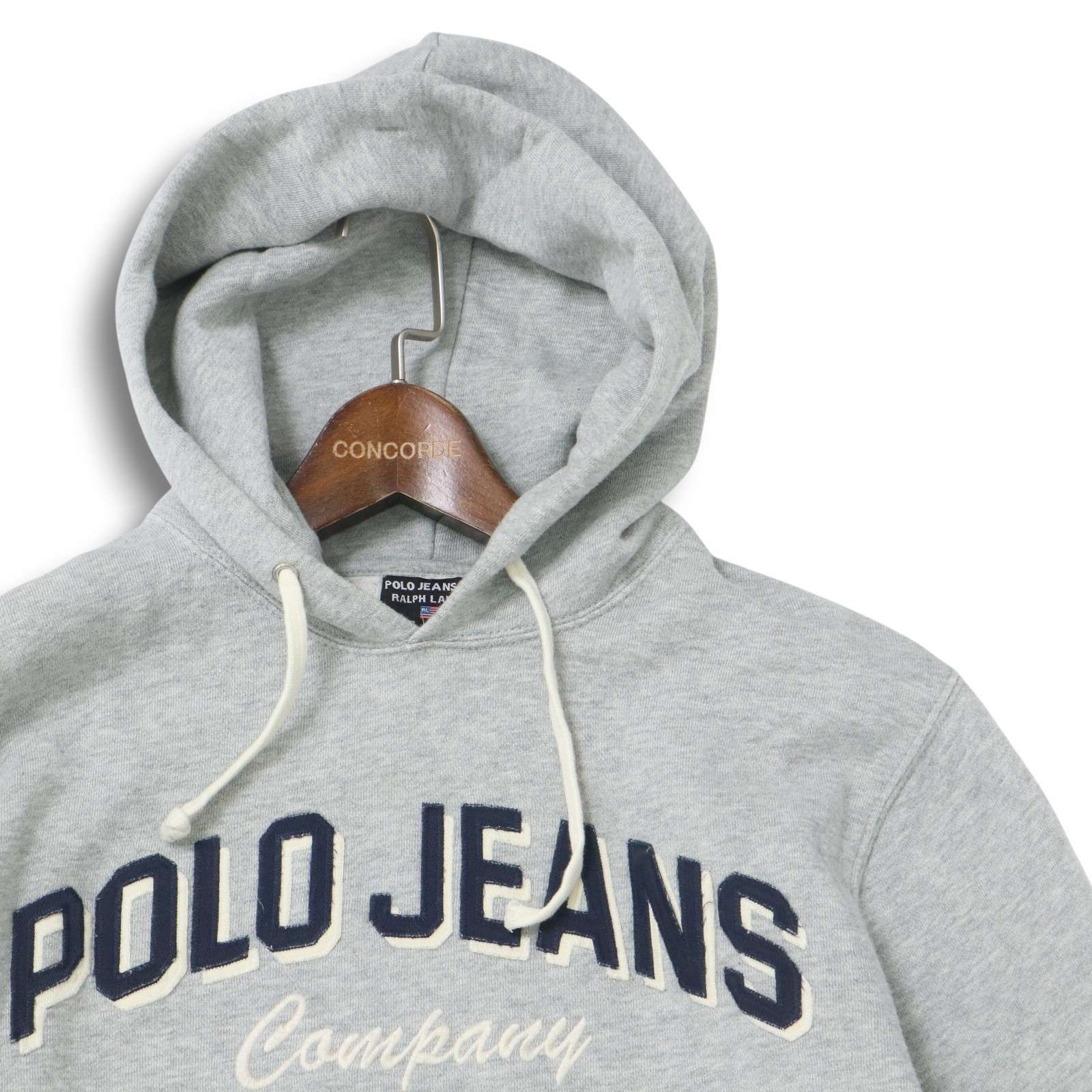 POLO JEANS COMPANY RalphLauren刺繍ロゴ　パーカー POLO JEANS COMPANY ラルフローレン 秋冬 67 ロゴ刺繍☆ スウェット 裏